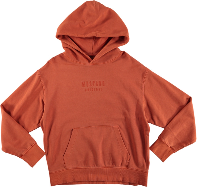 Pánská mikina s otevřeným předním dílem Mustang Eden M
