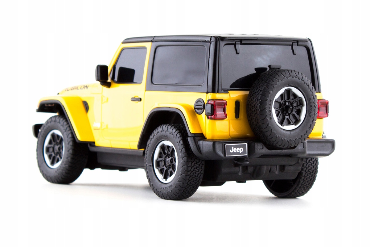 JEEP WRANGLER RUBICON ZDALNIE STEROWANY 1:24 PILOT Seria Rastar