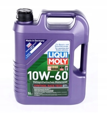 OLEJ SILNIKOWY SYNTETYK LM SYNTHOIL RACE TECH GT1 5L 10W-60 Rodzaj syntetyczne