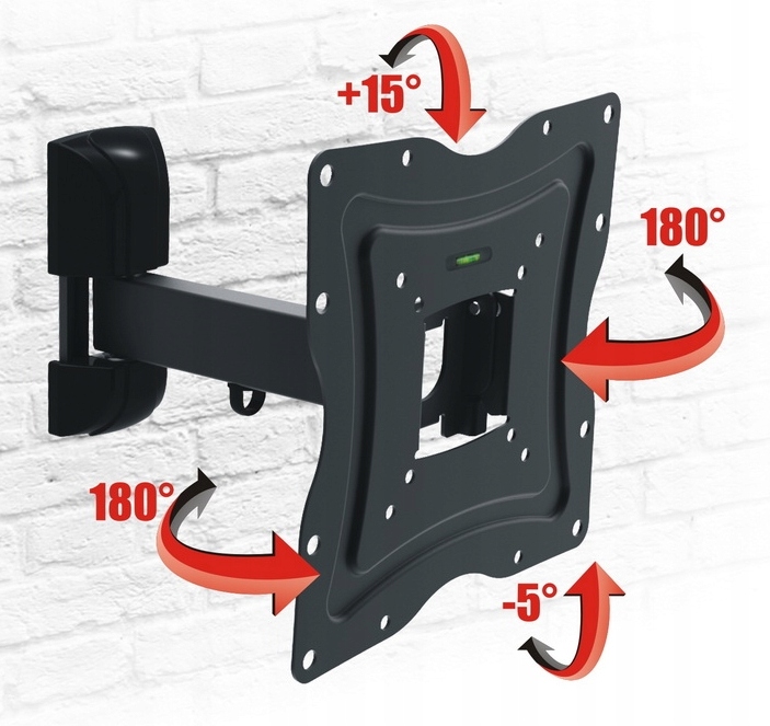 Uchwyt TV Telewizora 13 - 42 Obrotowy Regulowany Kod producenta Uchwyt Telewizora 42 Obrotowy Regulowany