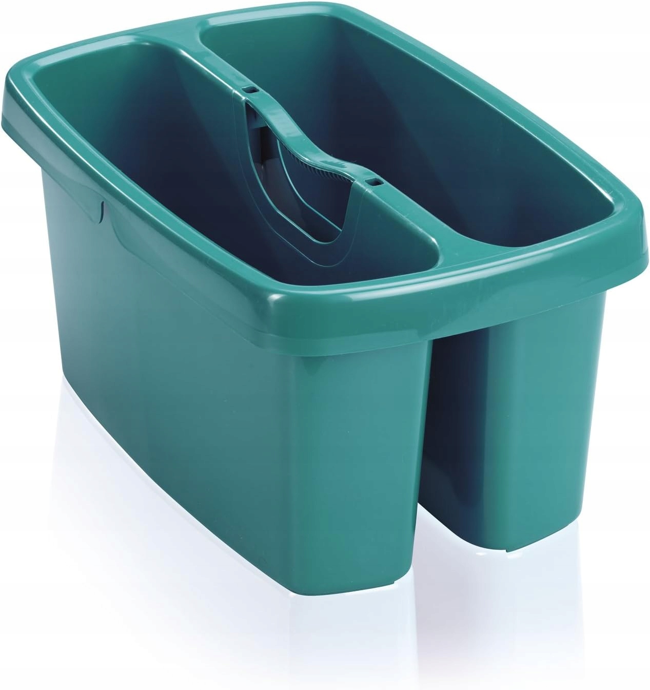 Levně Leifheit Combi Box Kbelík 2 komory 2x5L Plast Tyrkysová