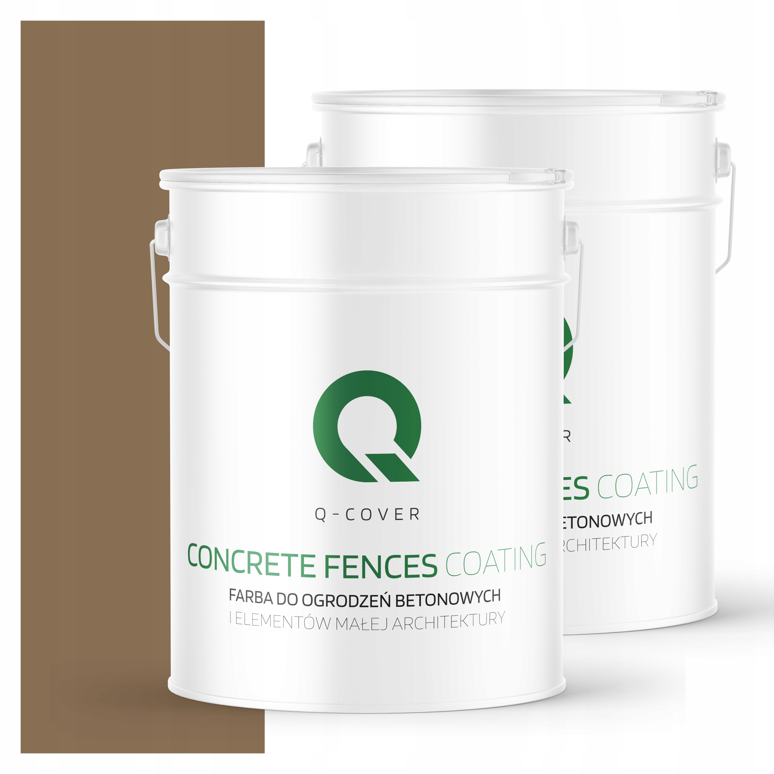 Farba Na Maľovanie Plotov A Betónových Kvetináčov Farba Kakaová 10 L