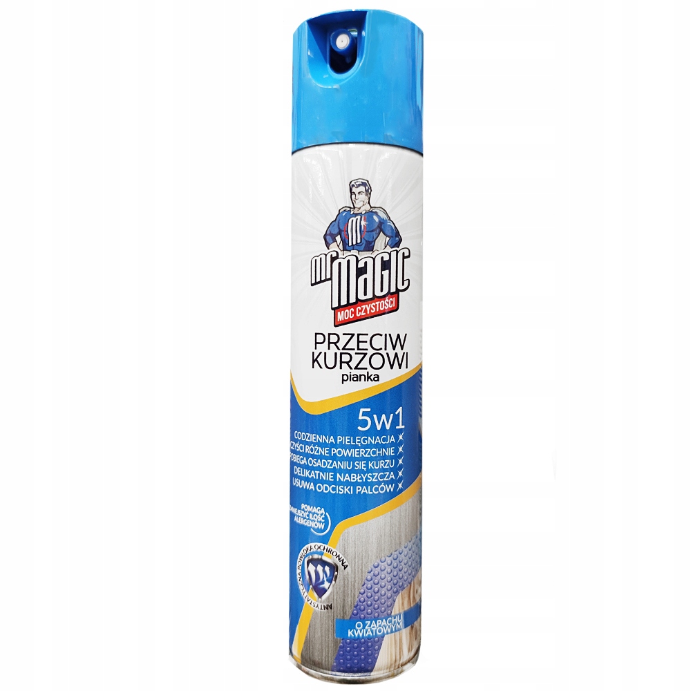 

Pianka Spray Mr Magic 5W1 Do Mebli Anty Kurz