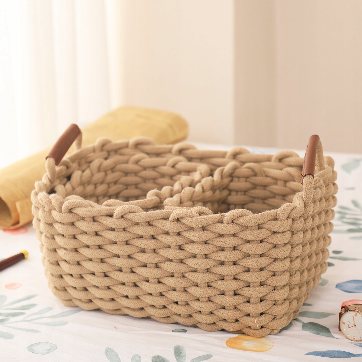 POJEMNIK DO PRZECHOWYWANIA DEKORACJA DOMU PRZEDSZKOLA Wysokość 19.6 cm