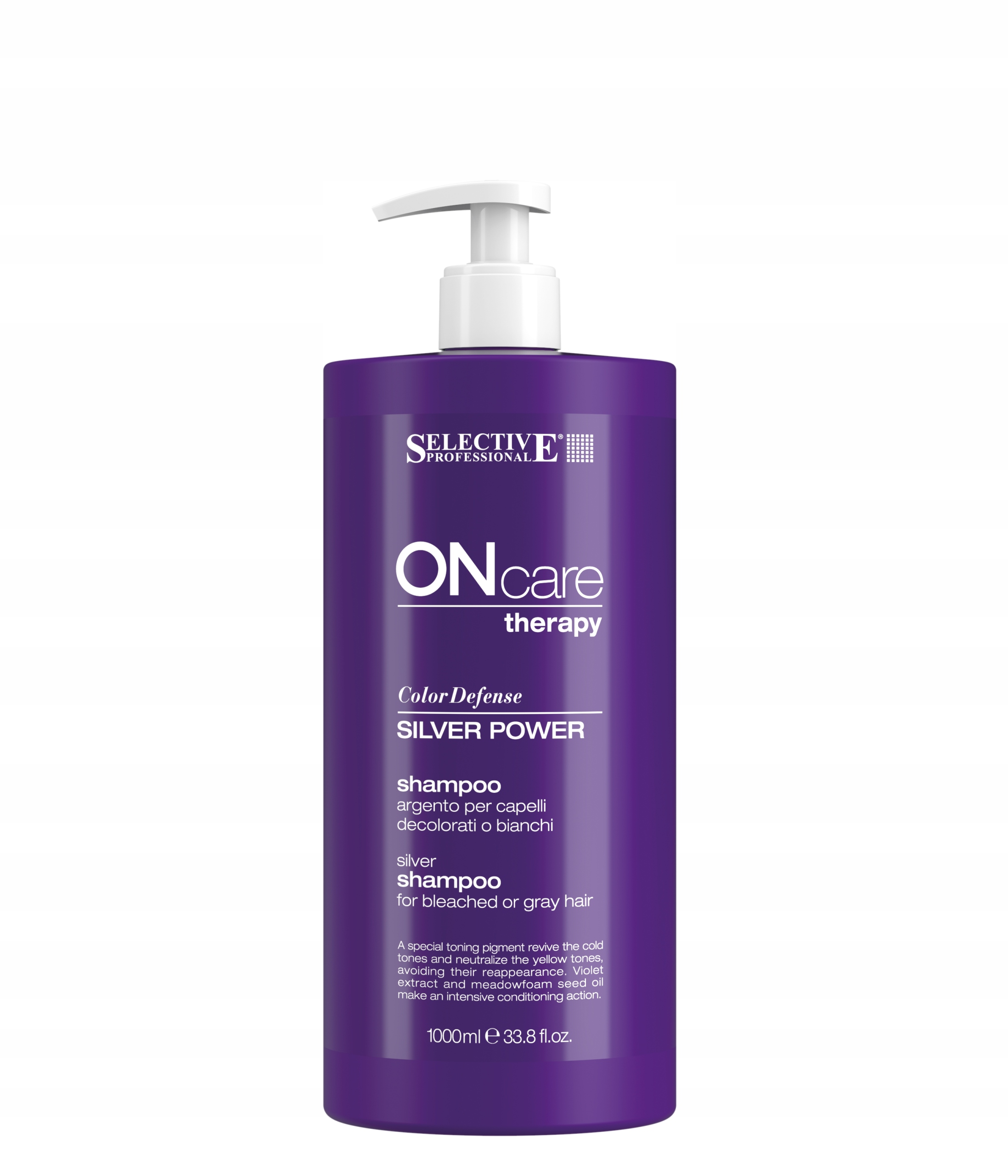 Selective OnCareTherapy Silver Power Szampon1000ml