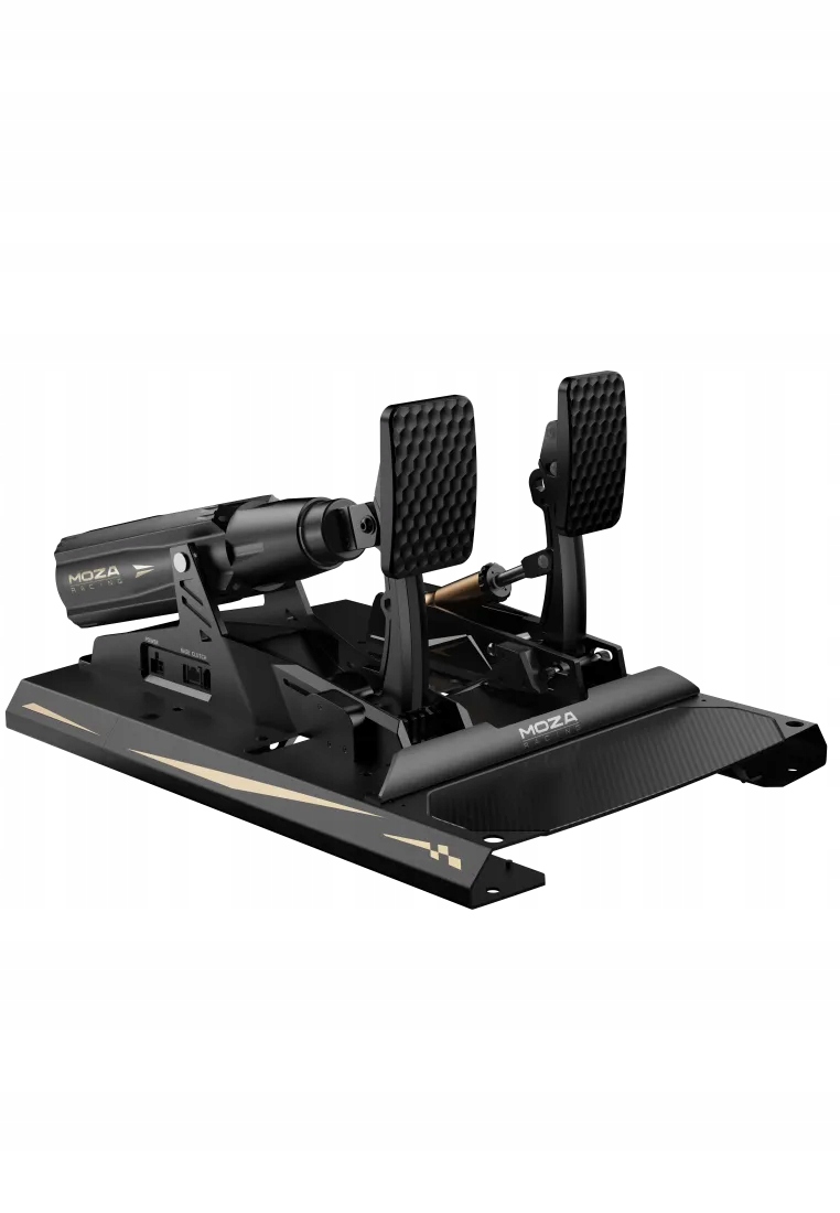 Zestaw pedałów do simracingu MOZA Racing CRP2 z aktywnym pedałem mBooster