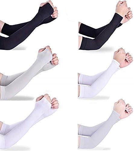 6X RĘKAW PRZECIWSŁONECZNY RĘKAWICZKA ANTY UV PARA