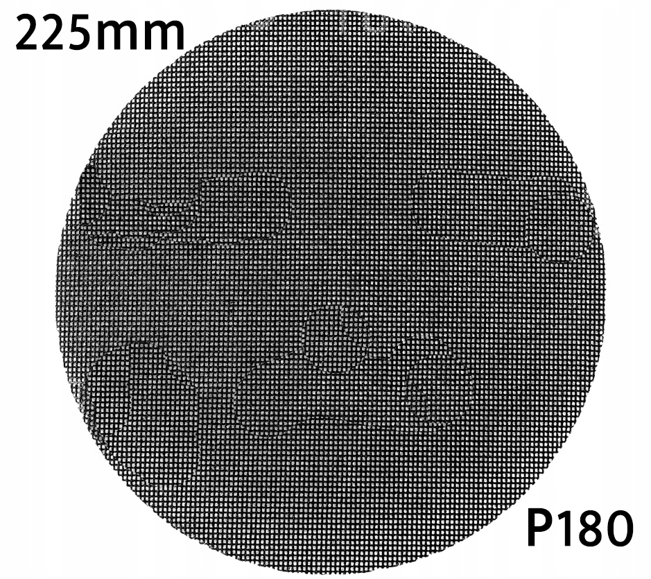 

Siatka Ścierna Do Gipsu Gładzi Tynku 225mm P180