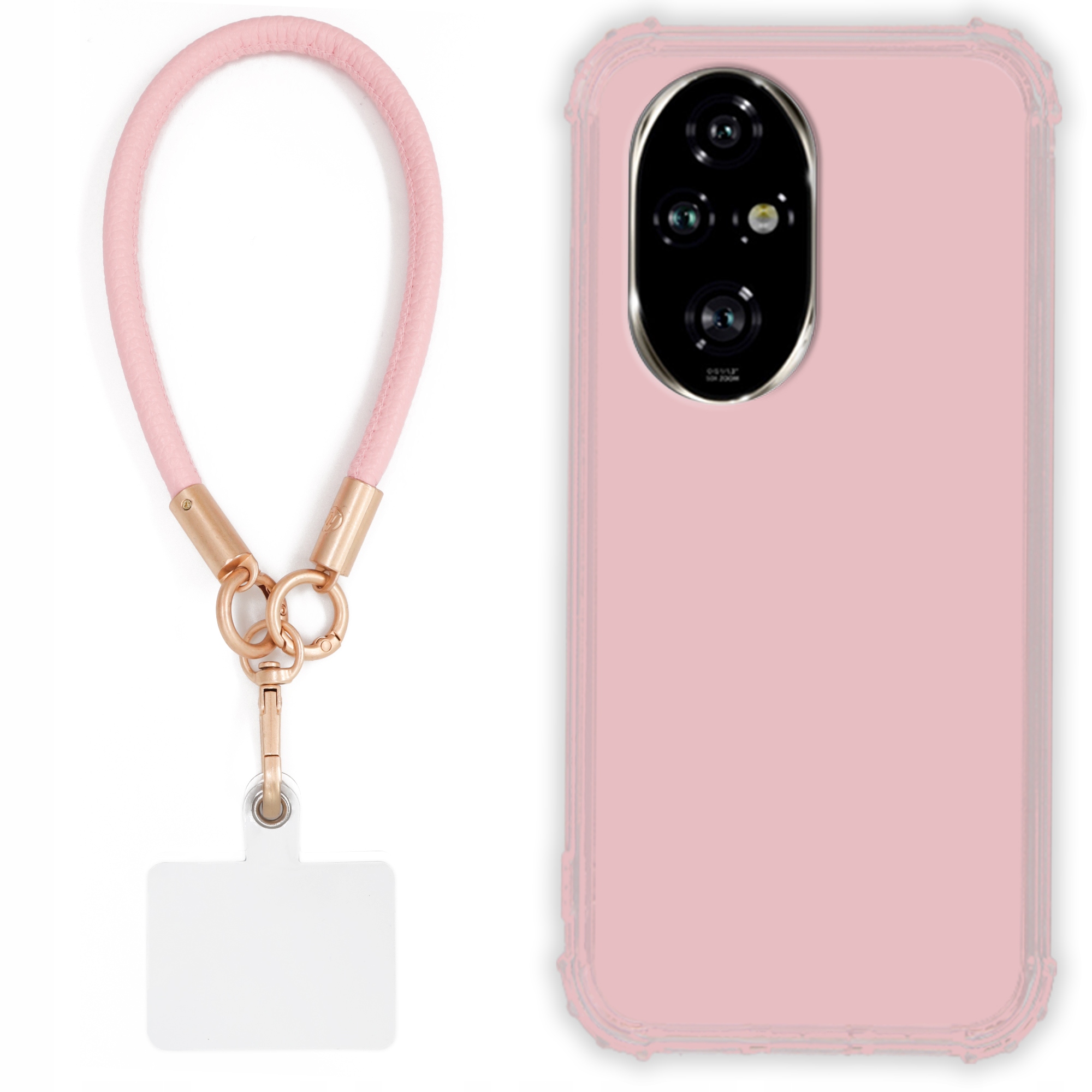 Etui Pre Huawei Honor 200 Pro Case Antishock Pinky Ružové vodítko Sada Tpu