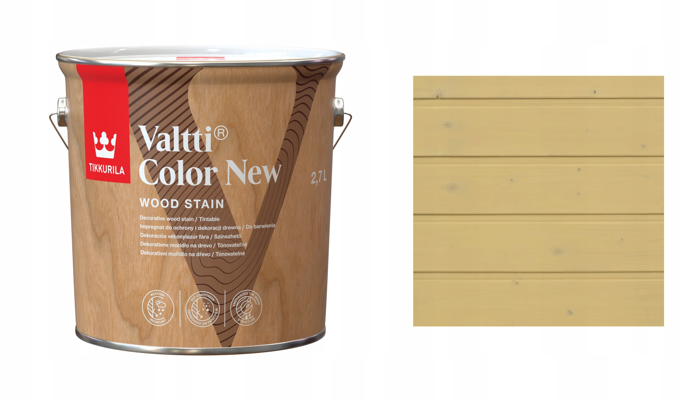 Tikkurila Valtti Color New 2,7L 235A Apple Sauce Ochranný Impregnát