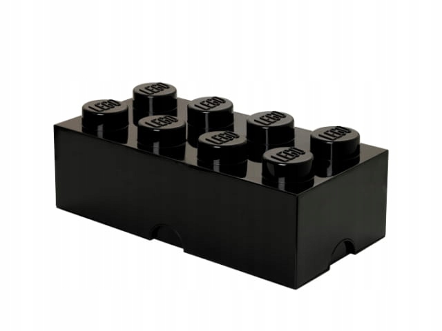 Lego 40041733 Zásobník na stavebnice 4x2 černý