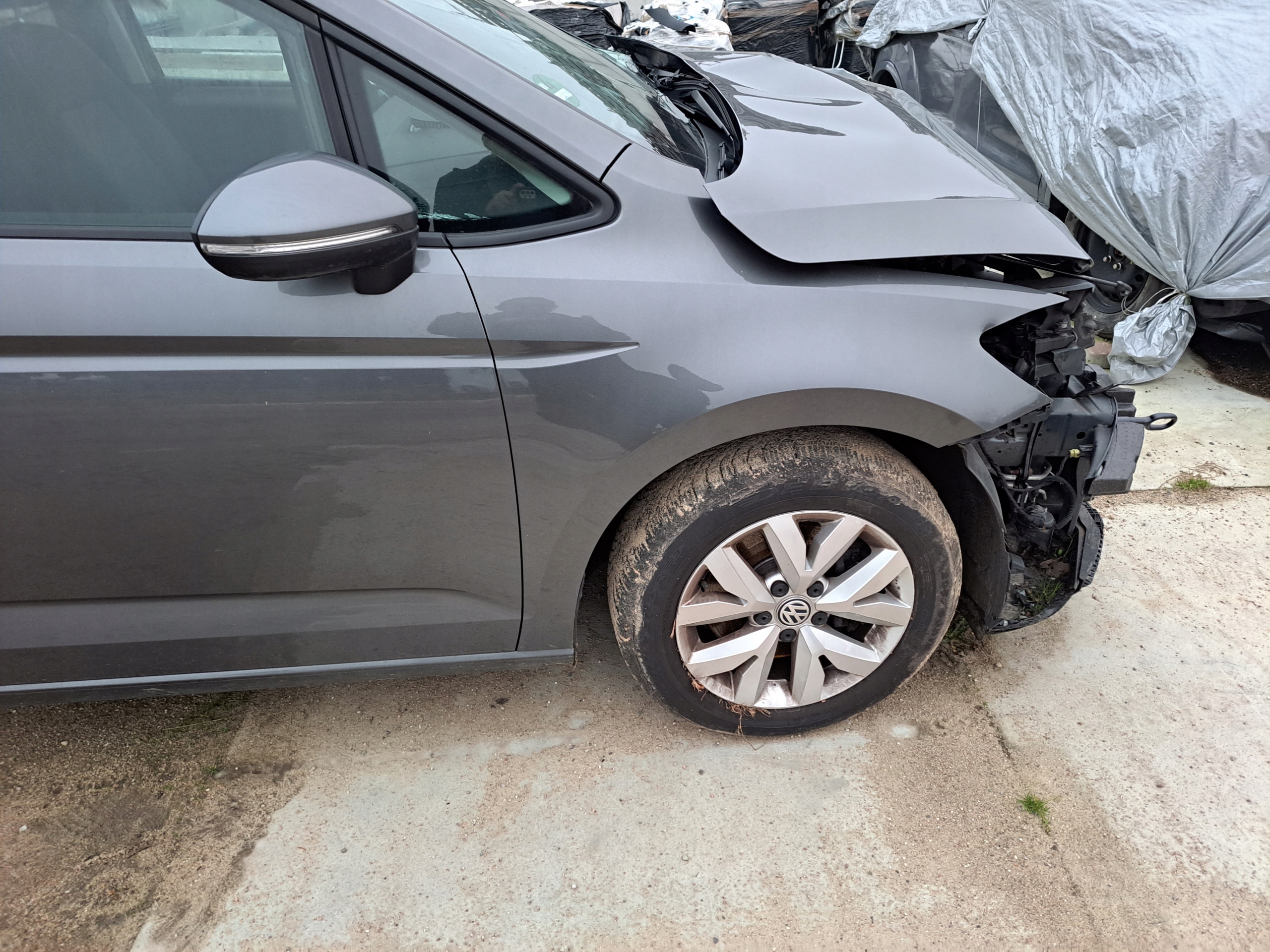 VW TOURAN 5TA 2017 R ĆWIARTKA PRAWA PRZÓD Numer katalogowy części 5TA 000