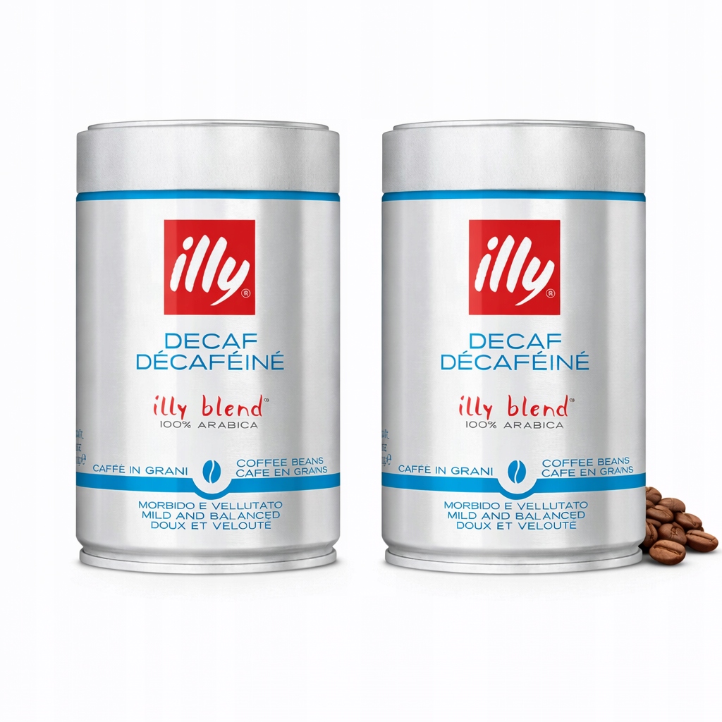Levně Illy Decaffeinato 250g káva 100% Arabica Bez kofeinu