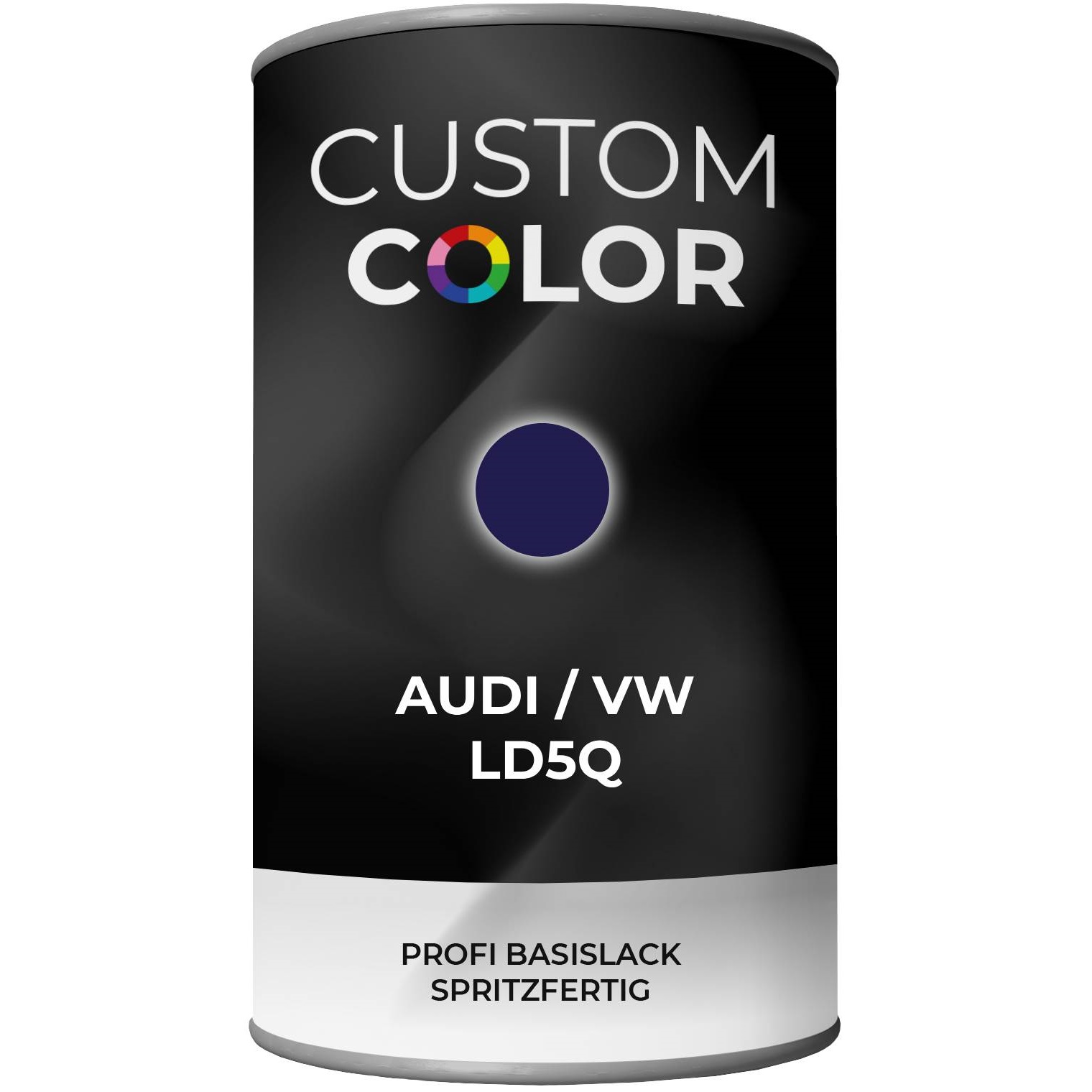 Custom Color Základní lak Připraven k použití Audi Volkswagen Vw LD5Q 1L
