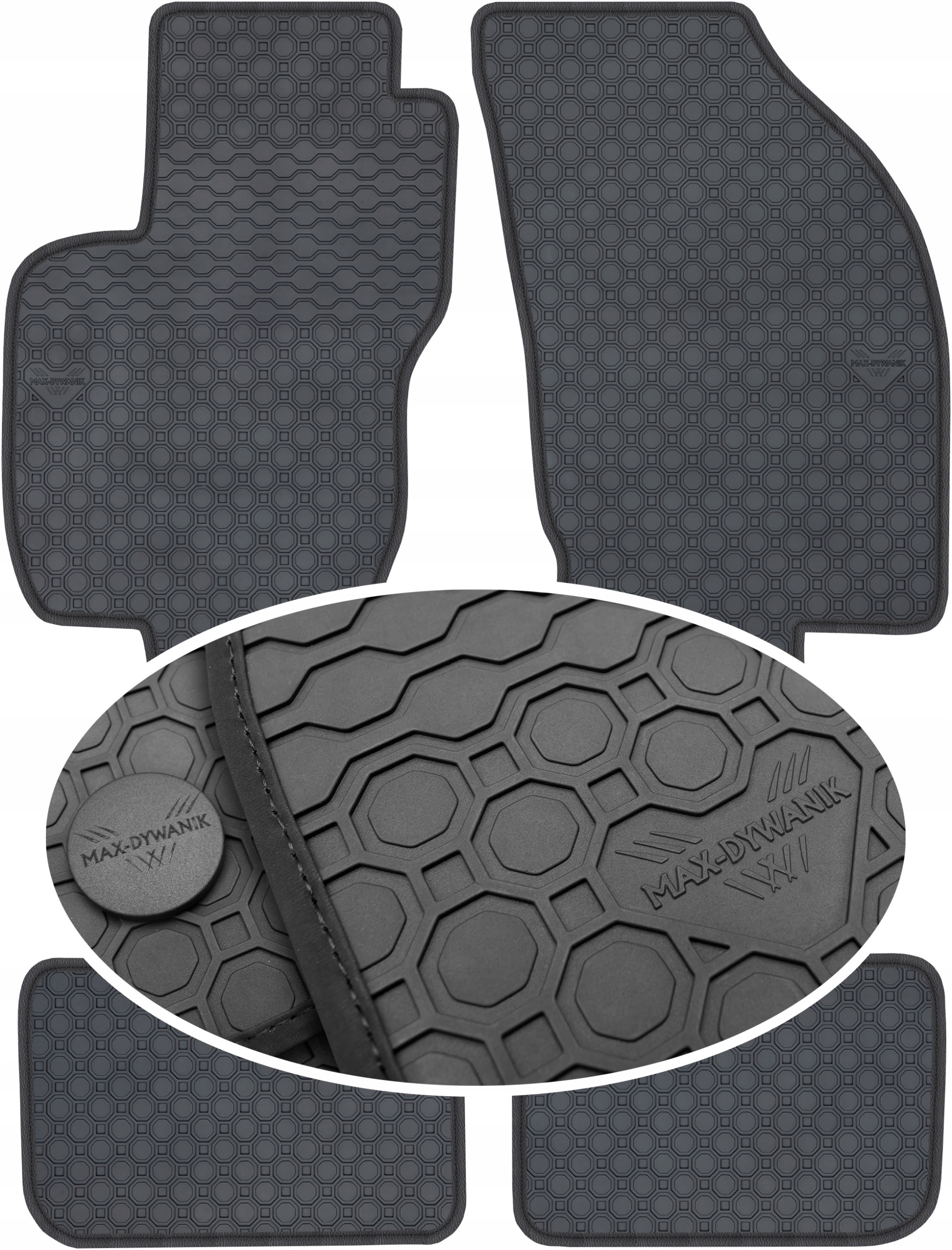 Alfa Romeo 156 1998-2006 Gumový koberec PrimeLiner čierny