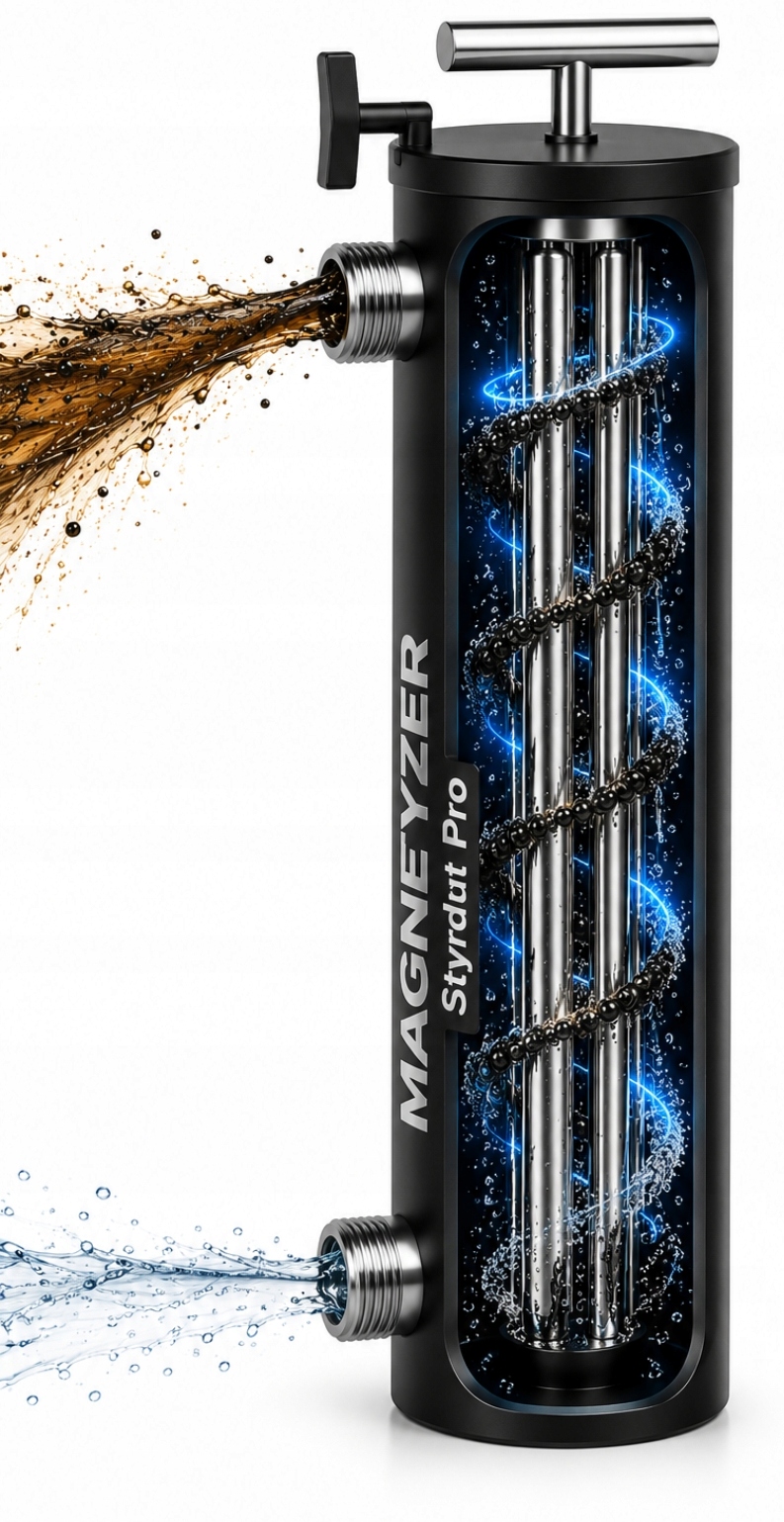 Magnetizér Nejsilnější 2-JÁDROVÝ Filtr PRO55 3/4 Velký 55 CM X 11.5 CM
