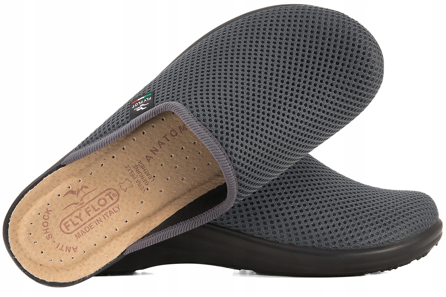 Fly Flot T4 368 Fe Nazouváky Dámské Textilní Koturn Pu antracit 38