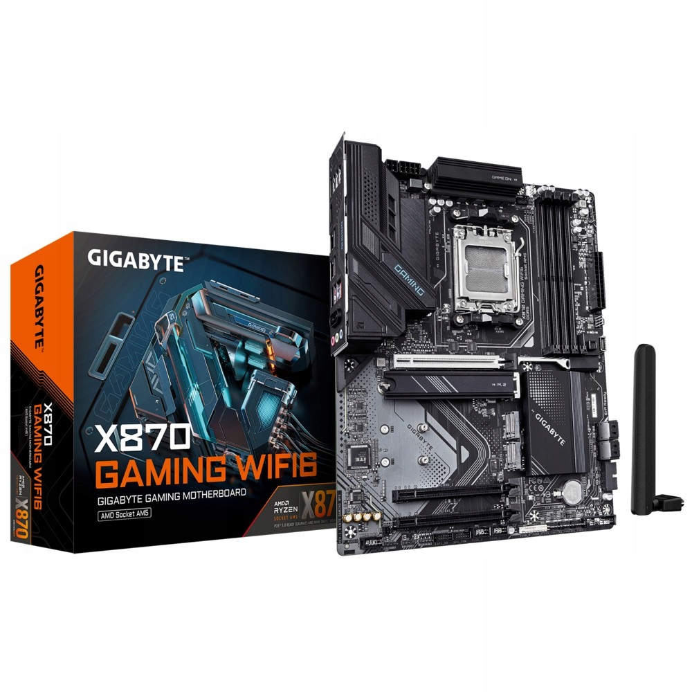 Gigabyte X870 Gaming WIFI6 płyta główna AM5 DDR5 Atx PCIe 5.0 USB4