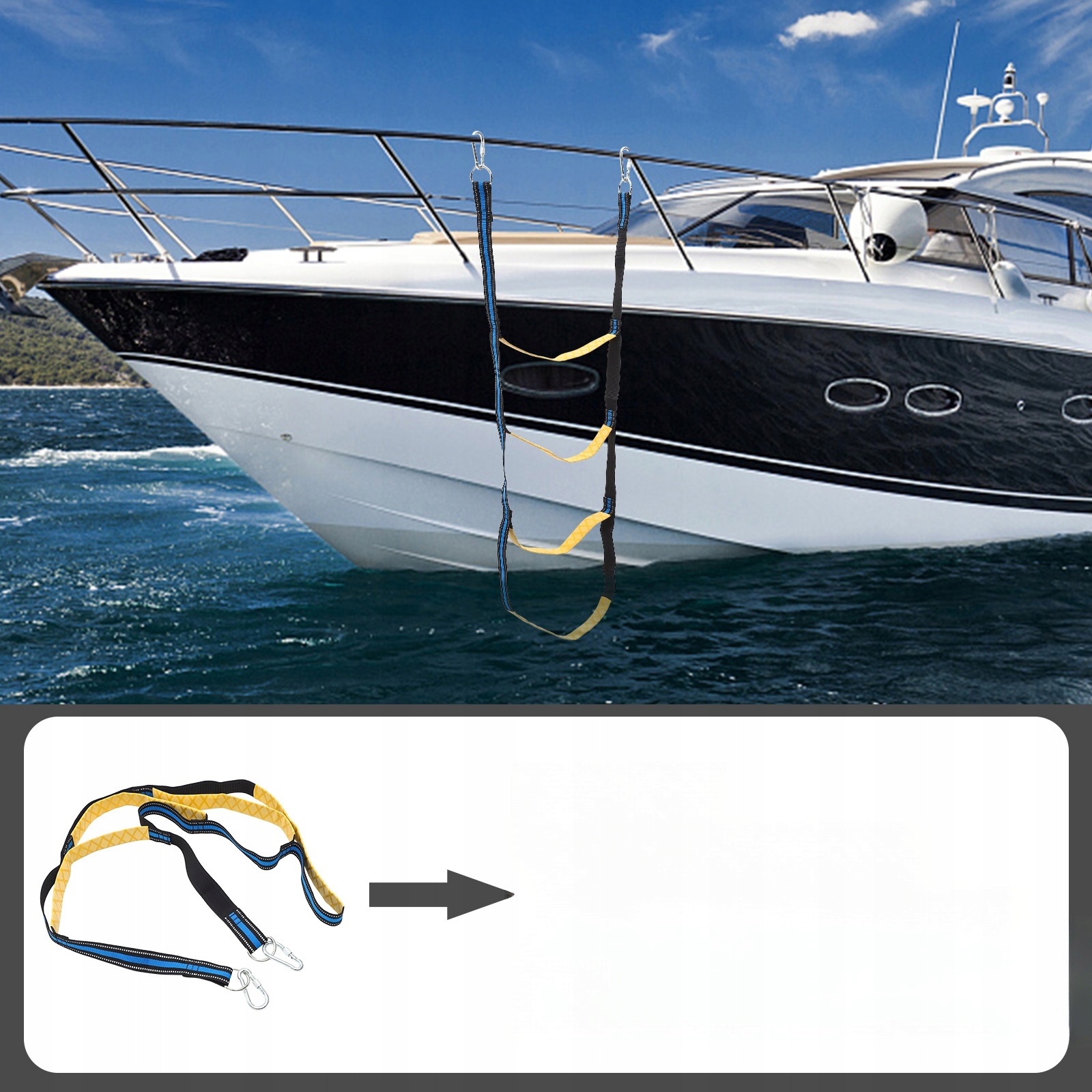 DRABINKA KAYAKOWA I WYTRZYMAŁA SKŁADANA KAJAKÓW I ŁODZI Model 43384290