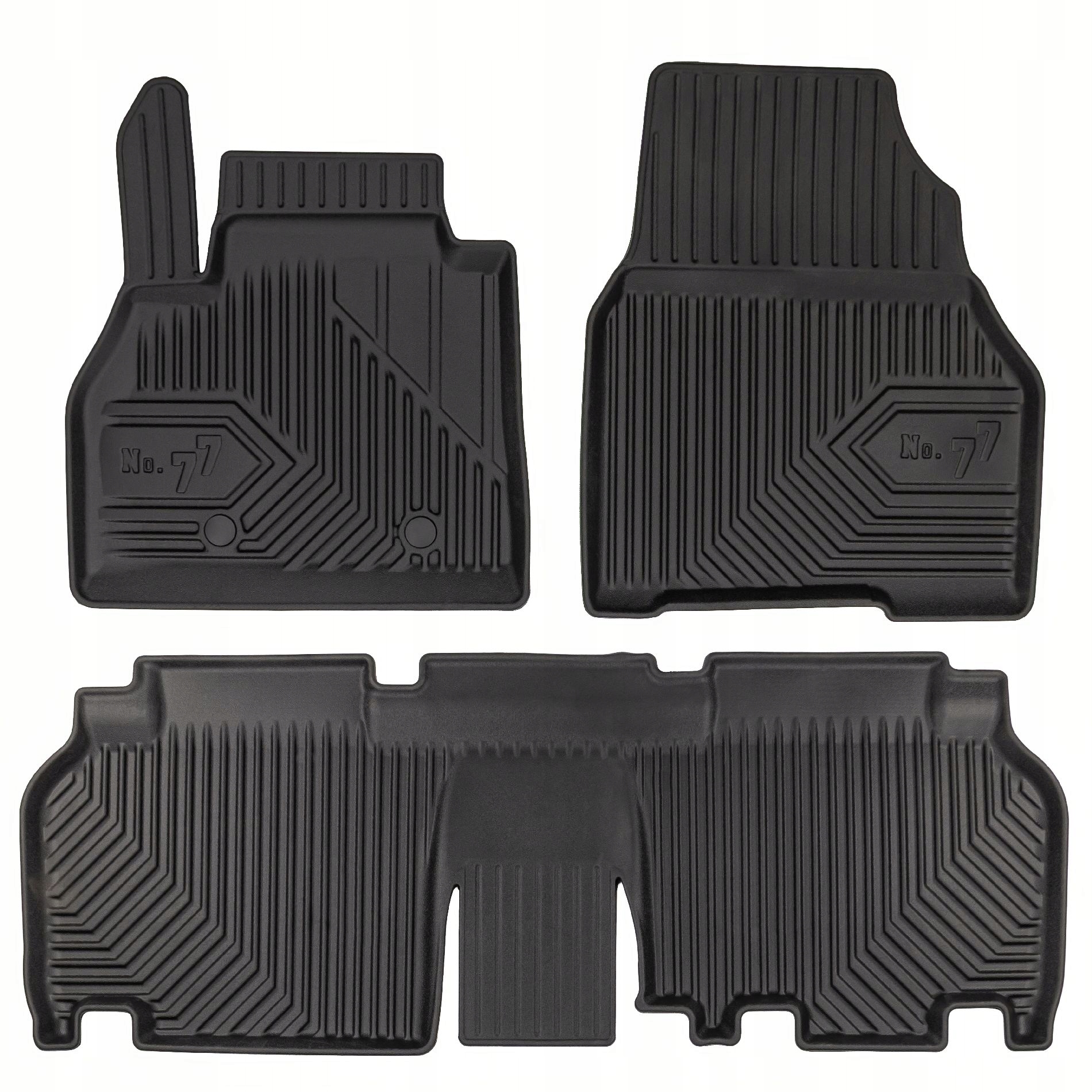 Gumové koberce č.77 pro Renault Kangoo II 2007-2021
