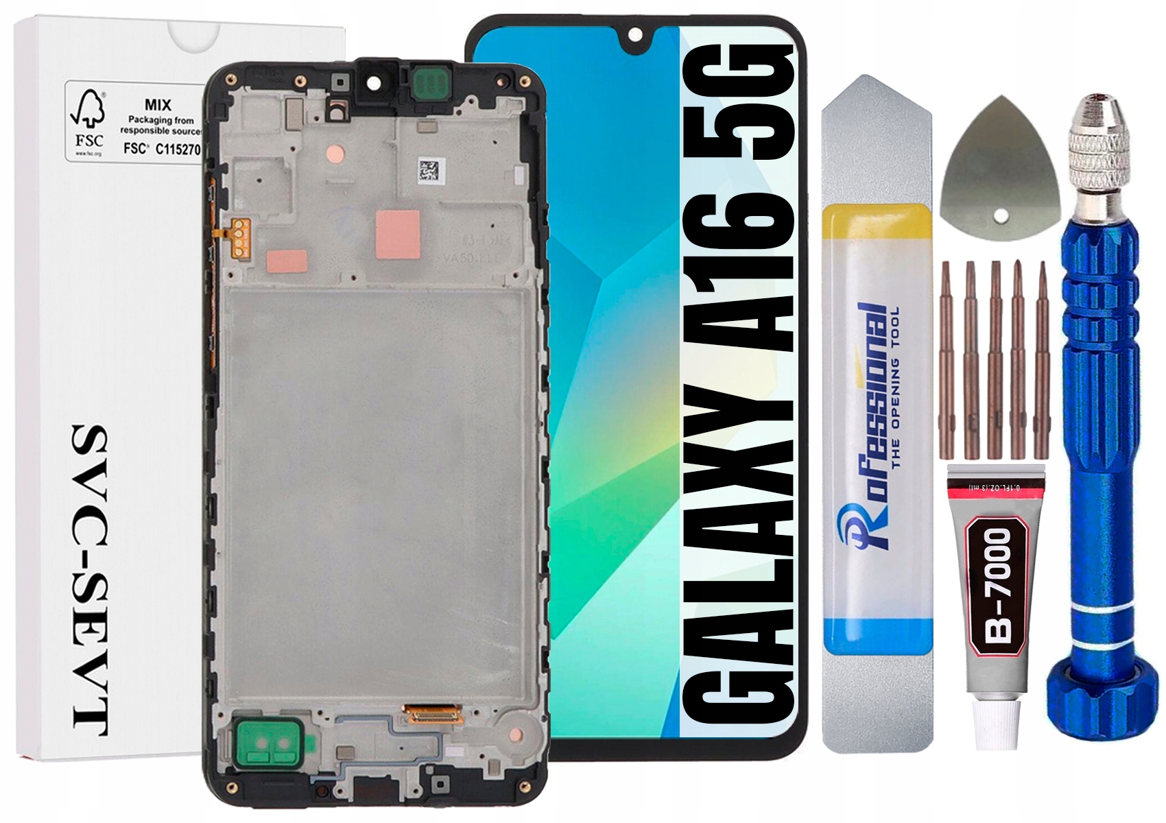 Displej Pro Samsung Galaxy A16 5G A166 Originální LCD Displej Rámeček