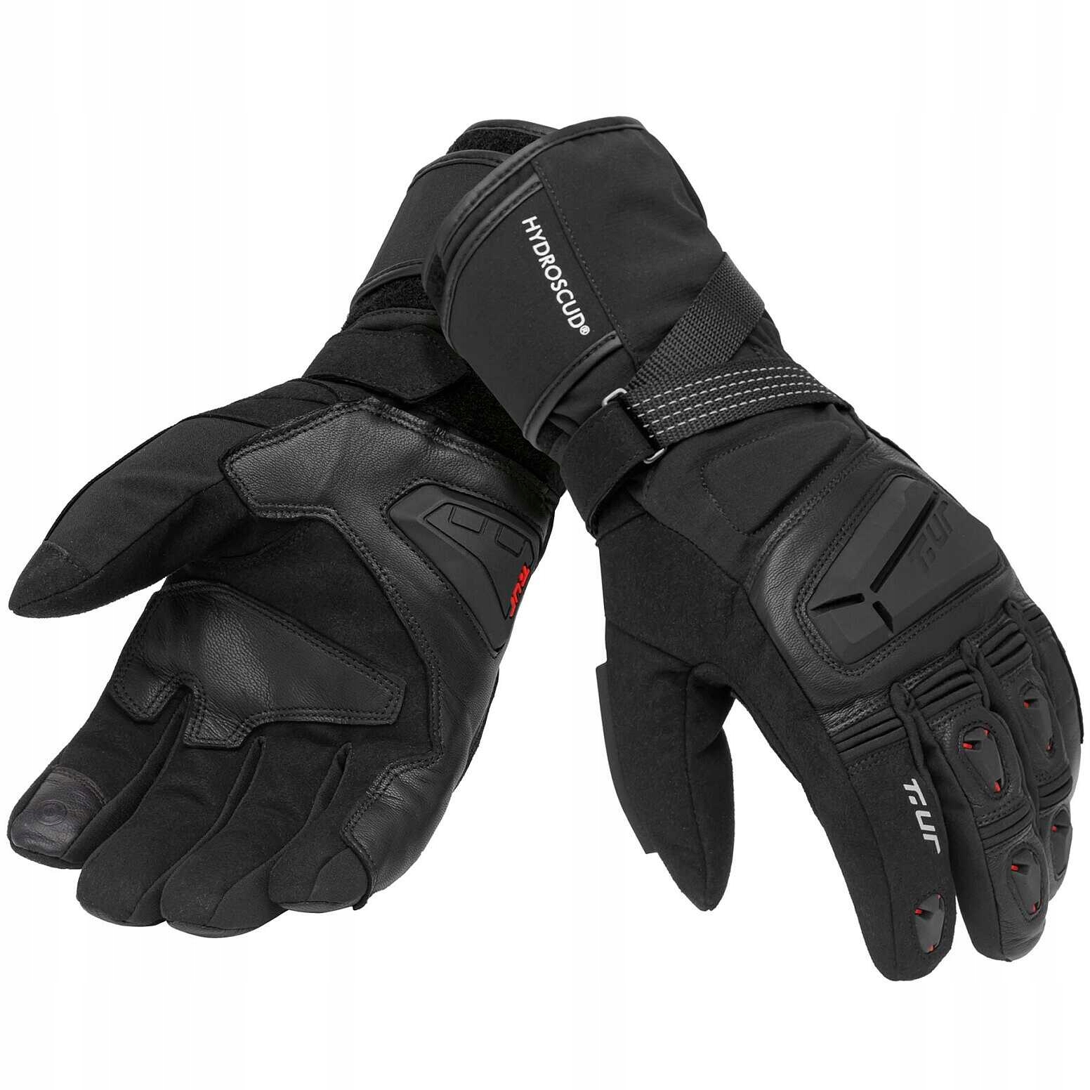 Motocyklové rukavice T.ur T913HM G-adv Hydroscud teplé, vodotesné L