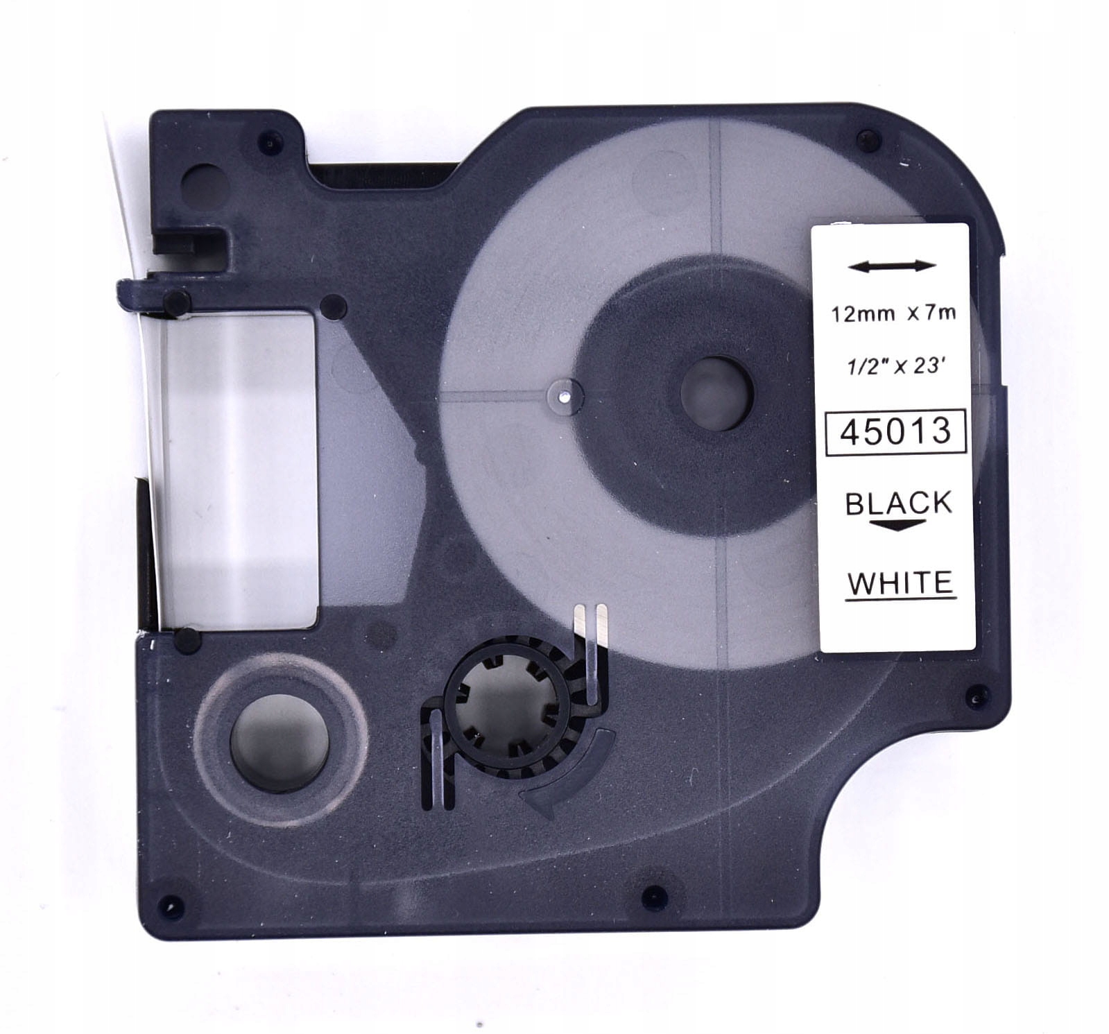 6 Nastri Etichette 12mm Pristar - Compatibili Con Dynmo, Nero Su Bianco, 7m Luno - Foto 7