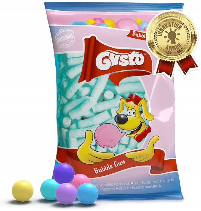 Pd Chrupki kukurydziane guma balonowa Gusto 80g