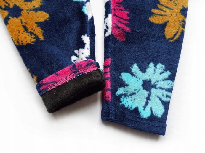 

Legginsy Spodnie Welurowe Na Futerku T9026 110/116