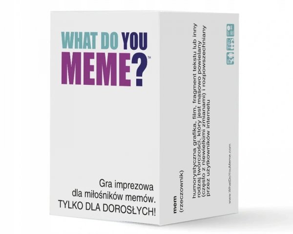 

Gra Imprezowa What Do You Meme Miłośnicy Memów Pl