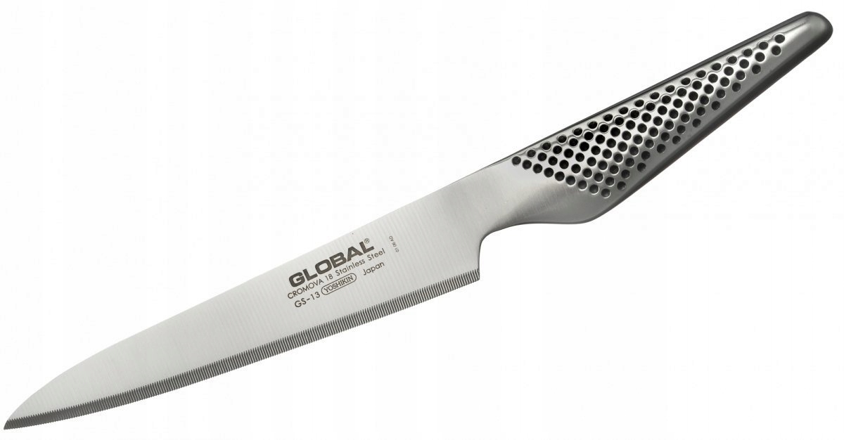 

Nóż uniwersalny ząbkowany 15cm Global GS-13