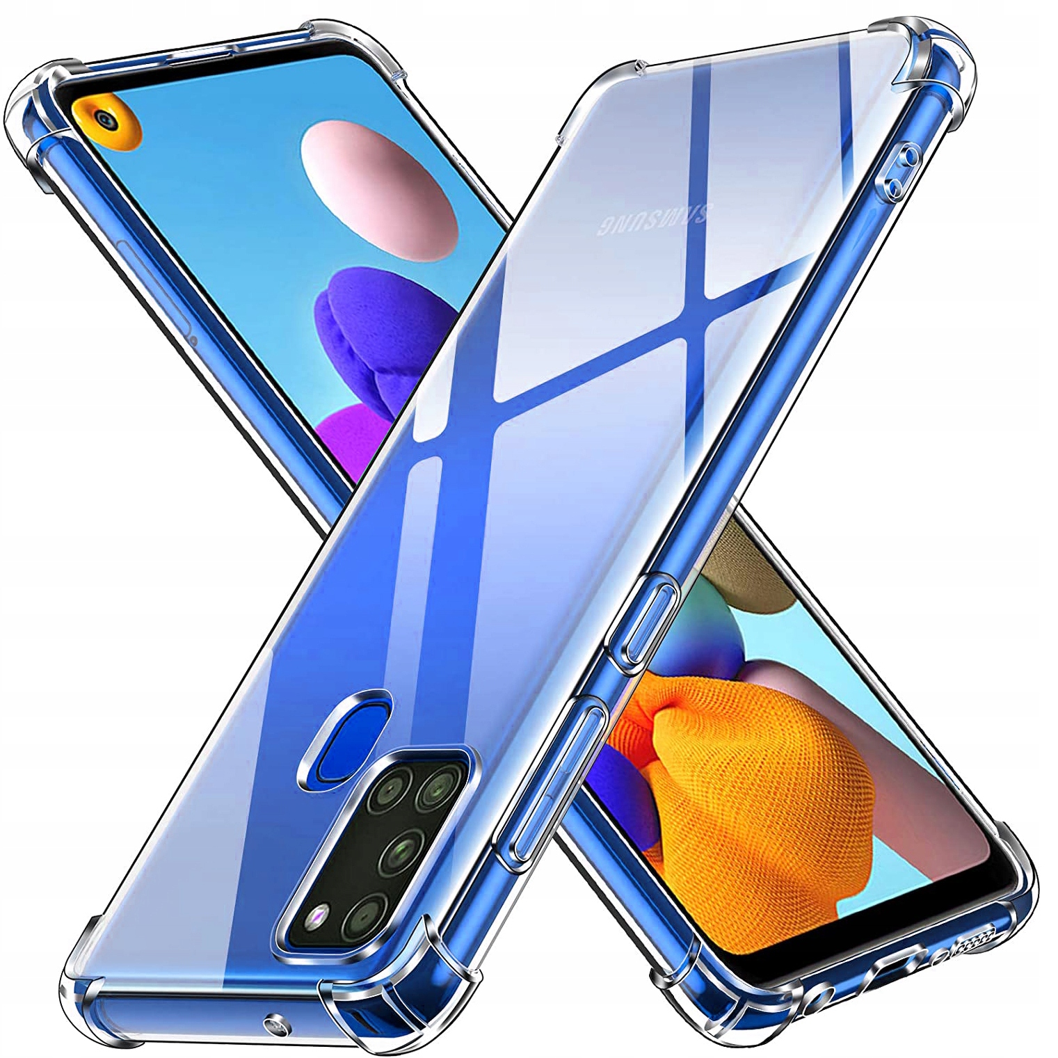 

Etui do Samsung Galaxy A21S Anti Shock Case +szkło