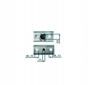 ORYGINALNY ADAPTER NOŻA NAC HY-LS48-675EX-HSDF Typ piast