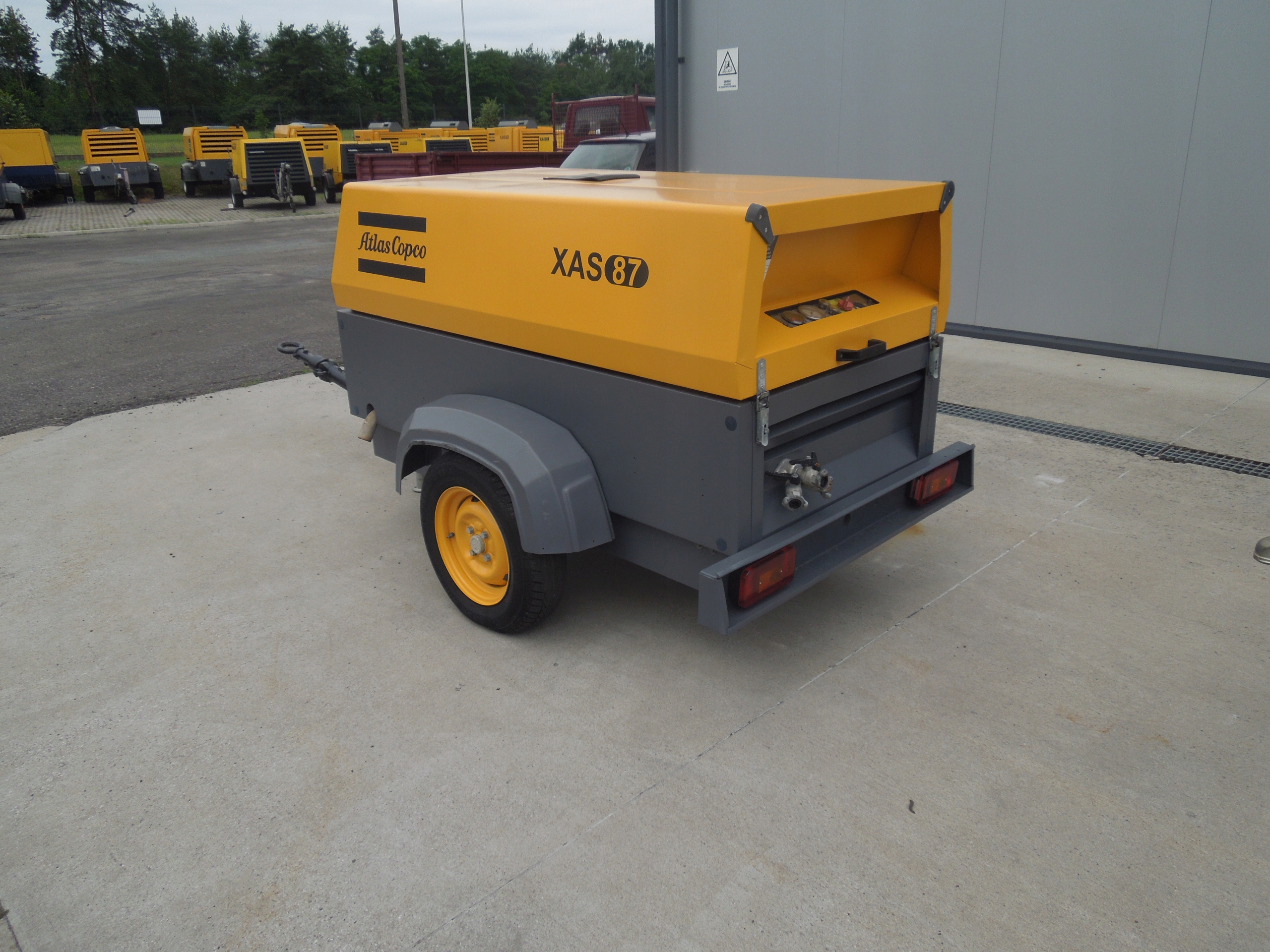 KOMPRESOR ATLAS COPCO XAS87 5,00m3 13r !! Kod producenta ATLAS COPCO