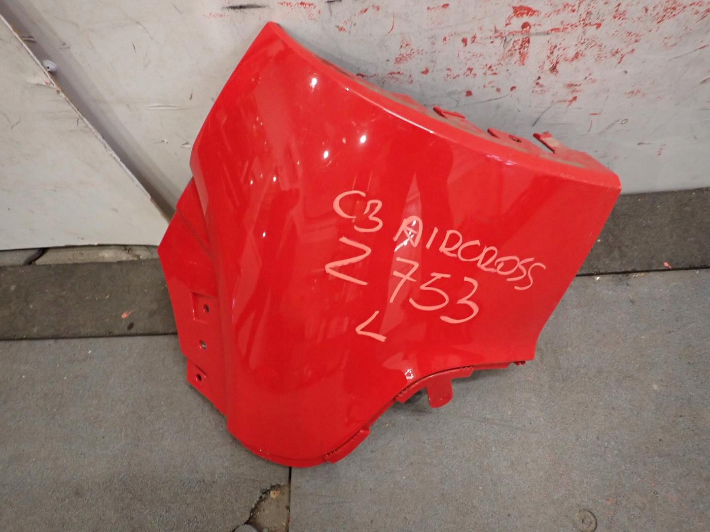 bumper rear part corner left CITROEN C3 AIRCROSS 2017- 13489728