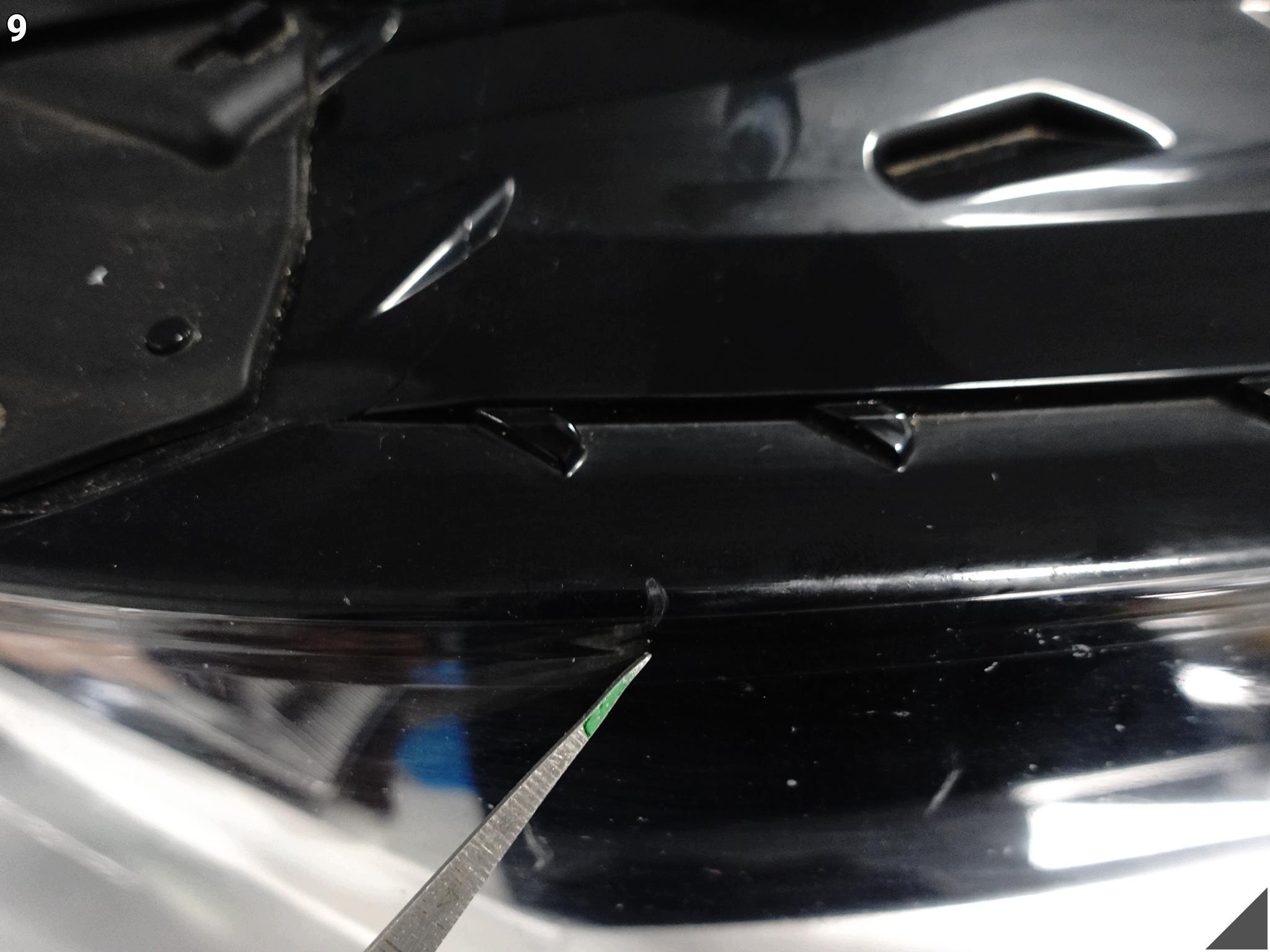SKODA SUPERB IV 3P0 3P1 23- light HEADLIGHT FULL LED CRYSTAL right front