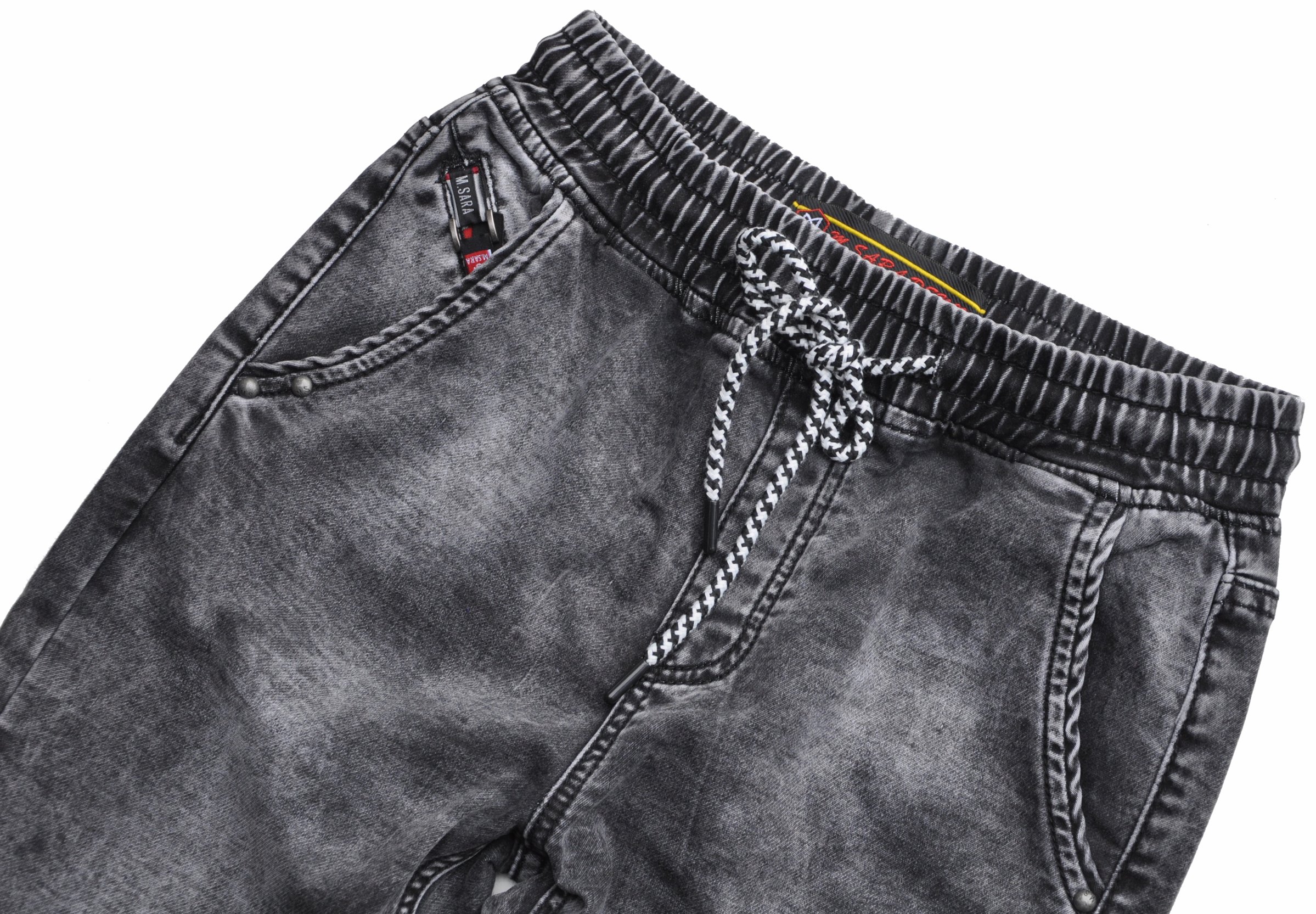 #CRAFT Spodnie Jeansy CZARNE miękkie wygodne elastyczne joggery (31) /176 Marka Inna marka