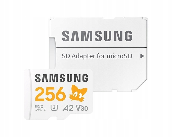 Karta pamięci Samsung Pro Plus 256 Gb microSDXC z adapterem