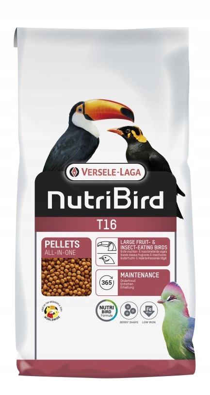 Levně VL-NutriBird T16 10kg granule pro tukany
