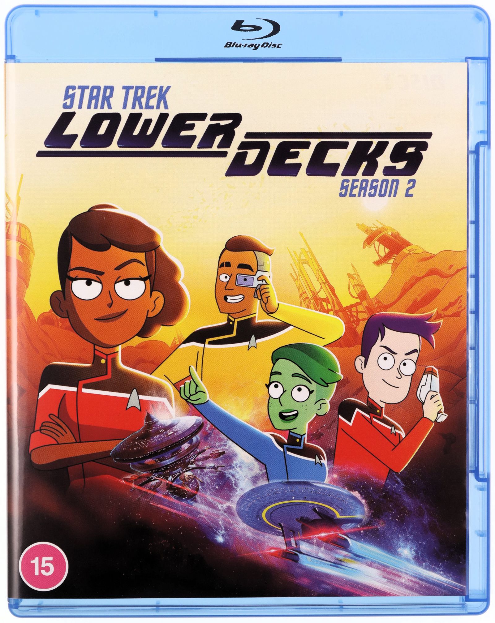 Star Trek: Lower Decks - Season Two [Blu-ray] [Region A & B & C] płyta ...