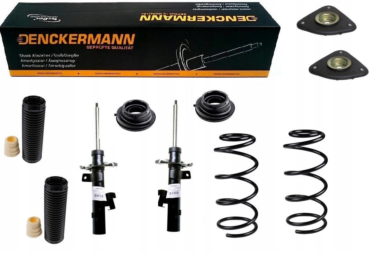 Tlumič Upevnění Pružiny Krytu Volvo S40 II V50 2.4 D5 Přední Sada