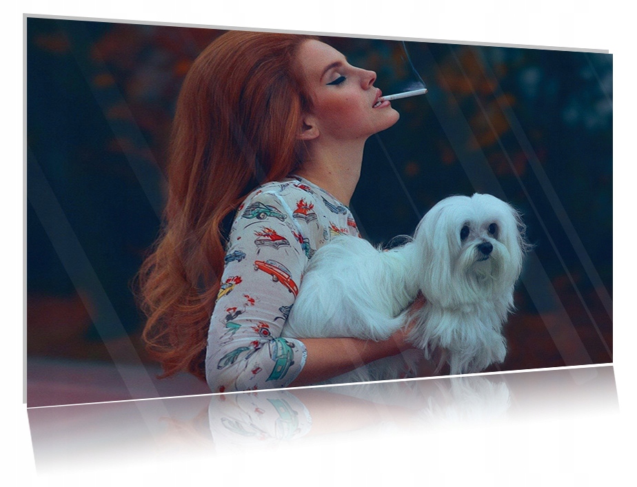 

Obraz szklany na szkle Lana Del Rey 02 30x20