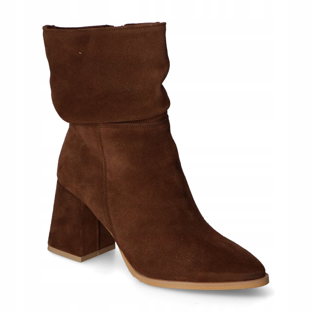 Kotníkové Boty Flisella 4216 Bronz semiš 37