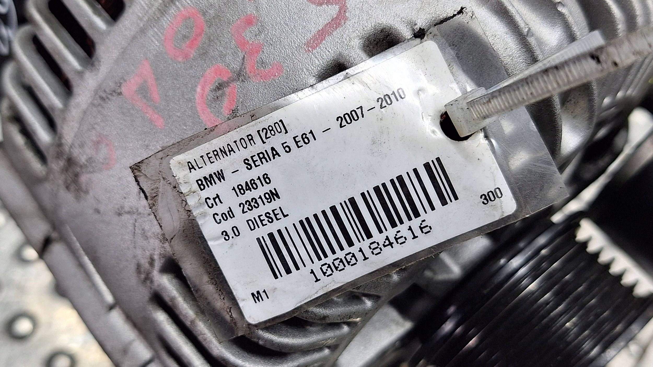 ALTERNATOR 170A 7799204 BMW E60 E61 E65 E66 3.0D M57 N47
