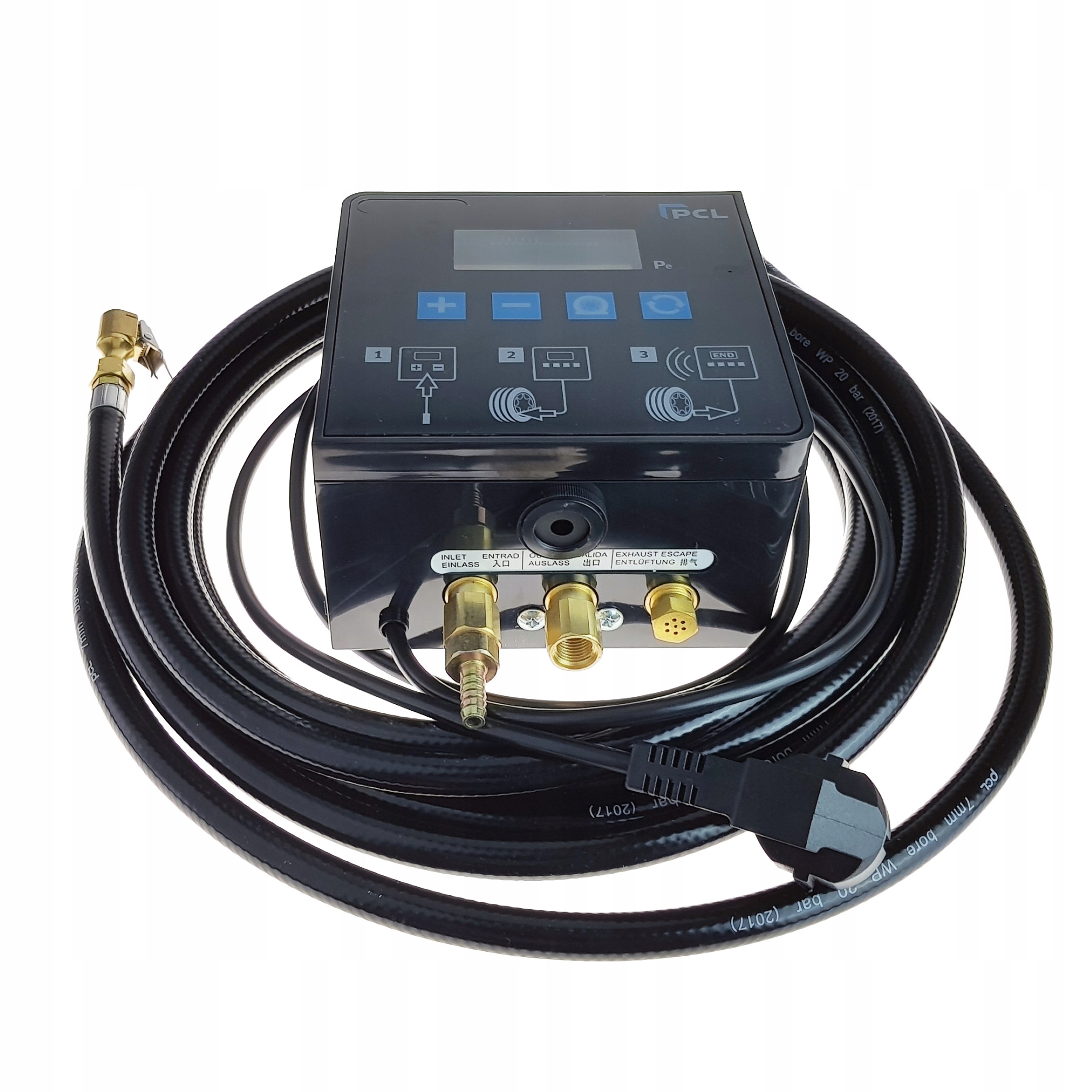 Pcl Accura Qube 9 Automat Na Nafukování A Kontrolu Tlaku Pneumatik Kol 15 Bar