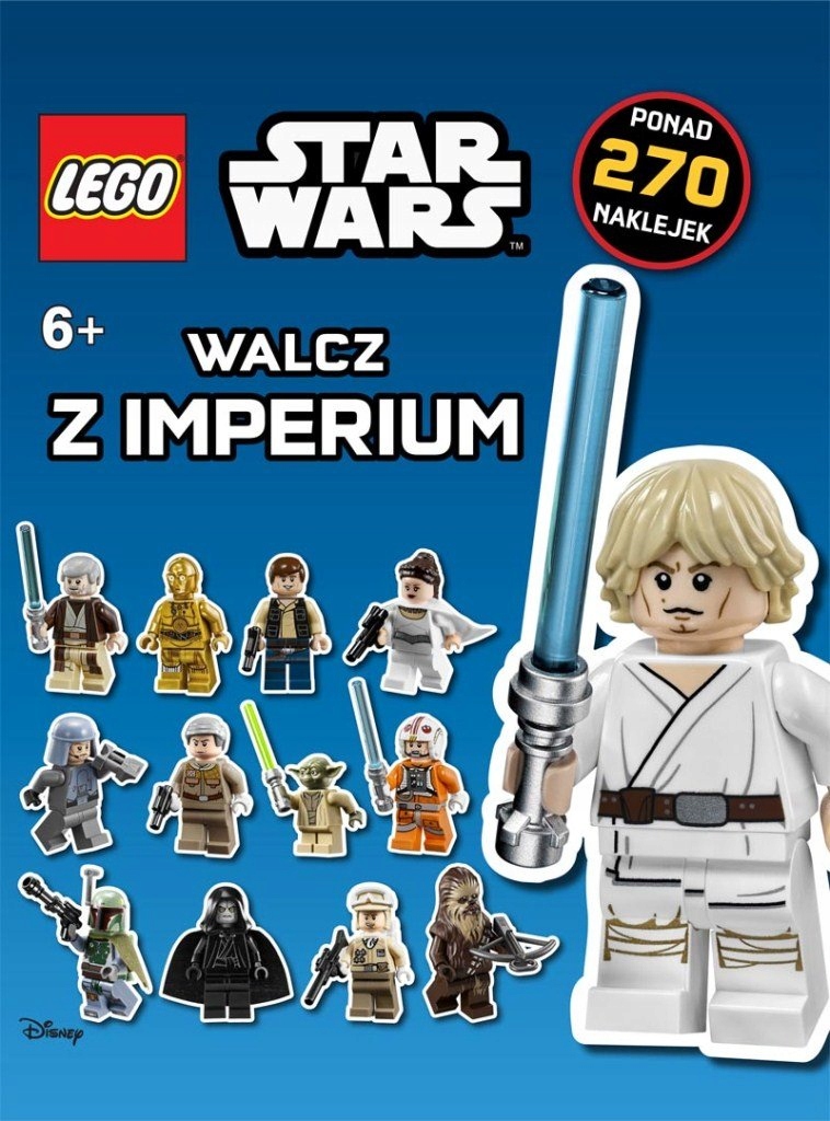 LEGO Star Wars WALCZ Z IMPERIUM ponad 270 naklejek