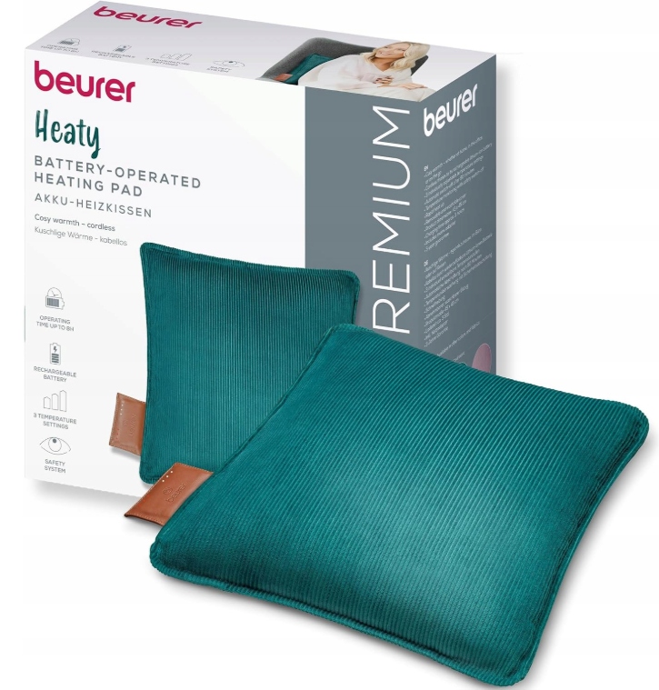 Poduszka elektryczna Beurer Hk 77 Heaty Celestial-Green