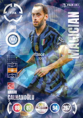 2025 Panini Adrenalyn XL Fifa Club World Cup 308 Hakan Çalhanoğlu