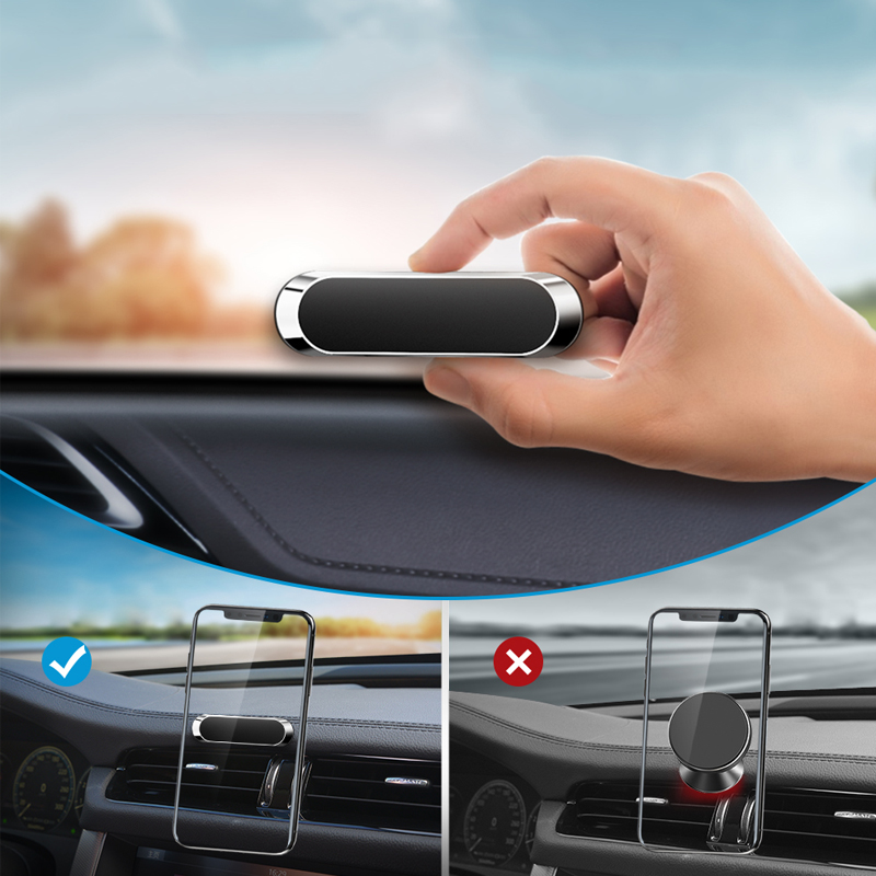 NOWOCZESNY MINI UCHWYT SAMOCHODOWY MAGNETYCZNY DO SAMOCHODU AUTA MOCNY EAN (GTIN) 5903933514925