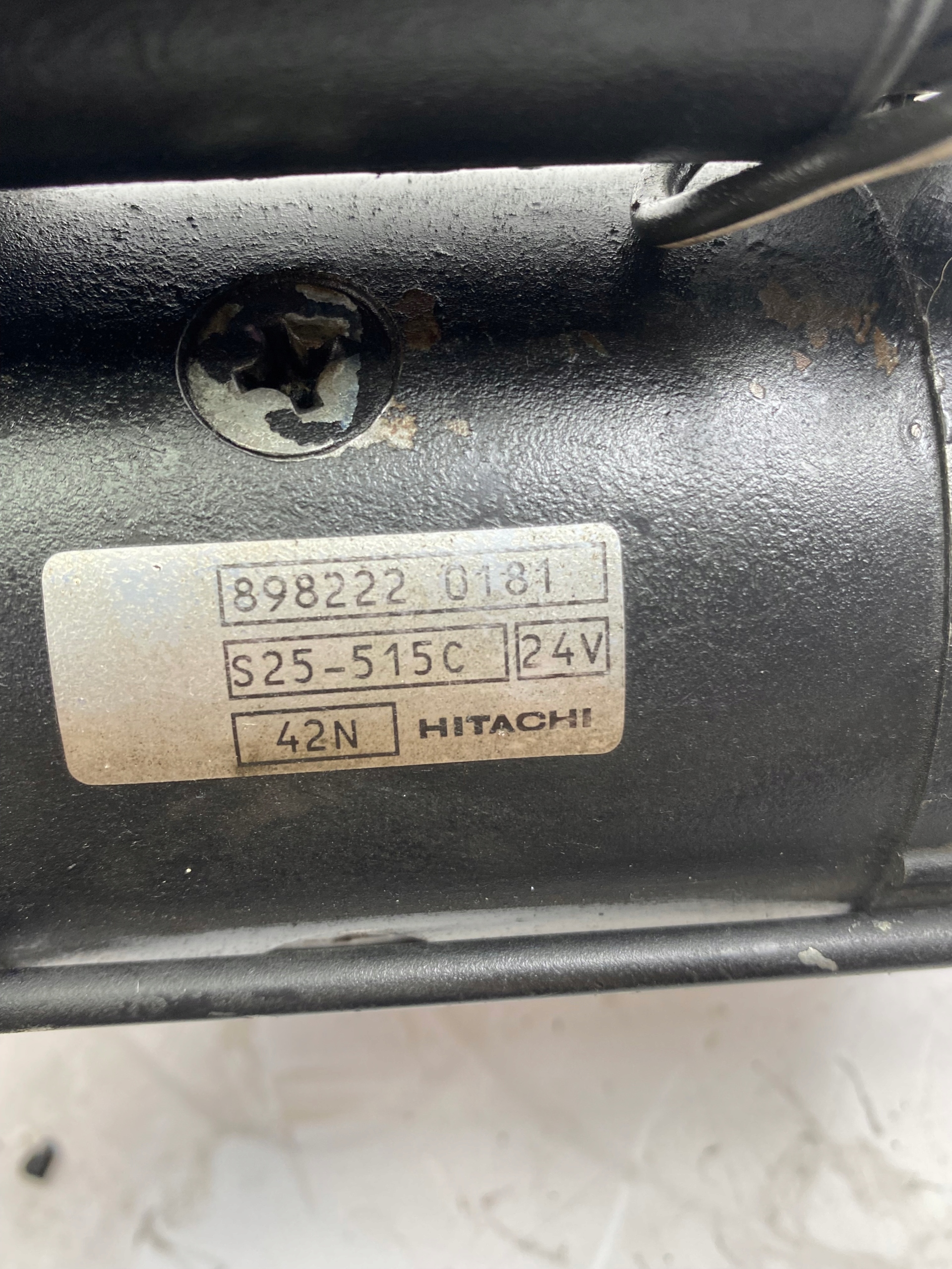starter ISUZU D-MAX 3.0 8982220181